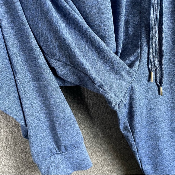 Lilly Pulitzer Women’s Large Sleeveless Maisie Upf 50+ Jumpsuit Heather Blue - Picture 7 of 16